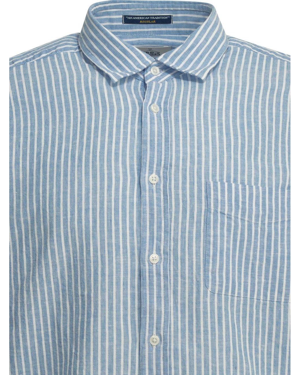 B.D. Baggies Blue "Bradford" Casual Shirt