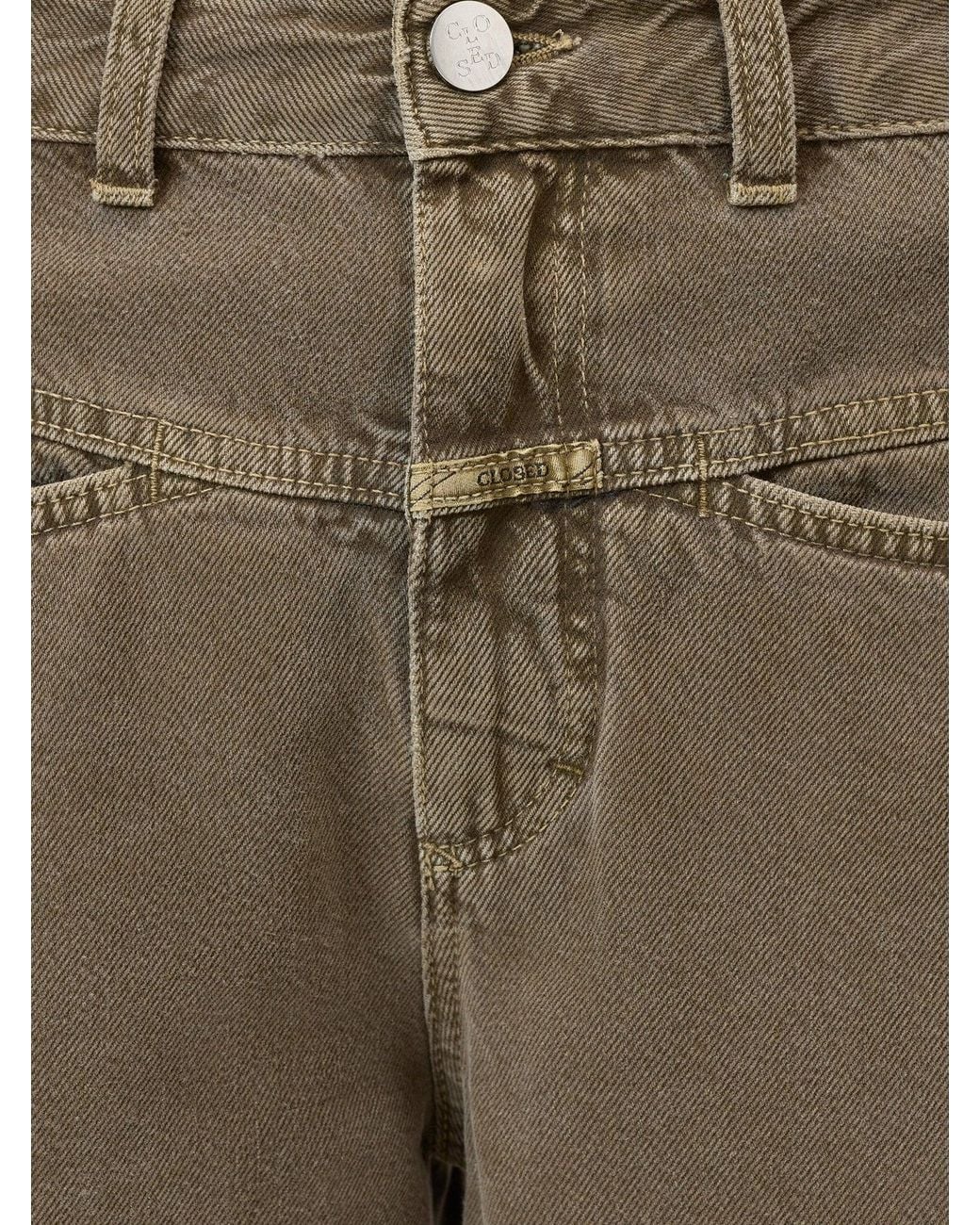 Closed Green Tori-X Denim Trousers