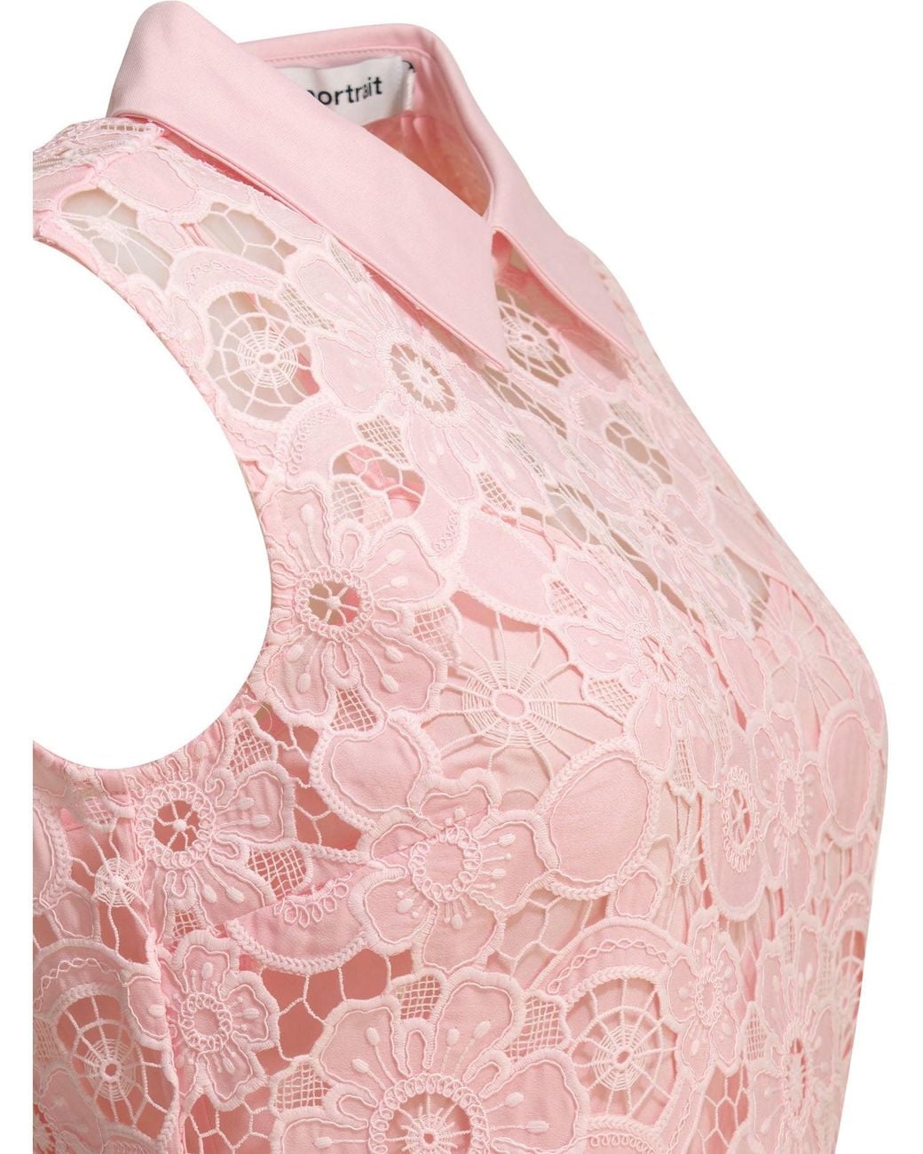Self-Portrait Pink Short A-Line Dress