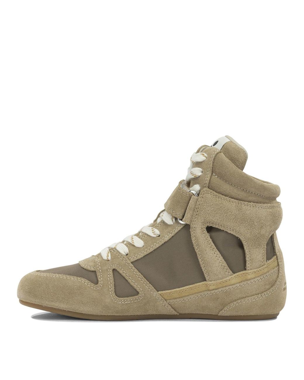 Isabel Marant Natural "Senny High" High Sneakers