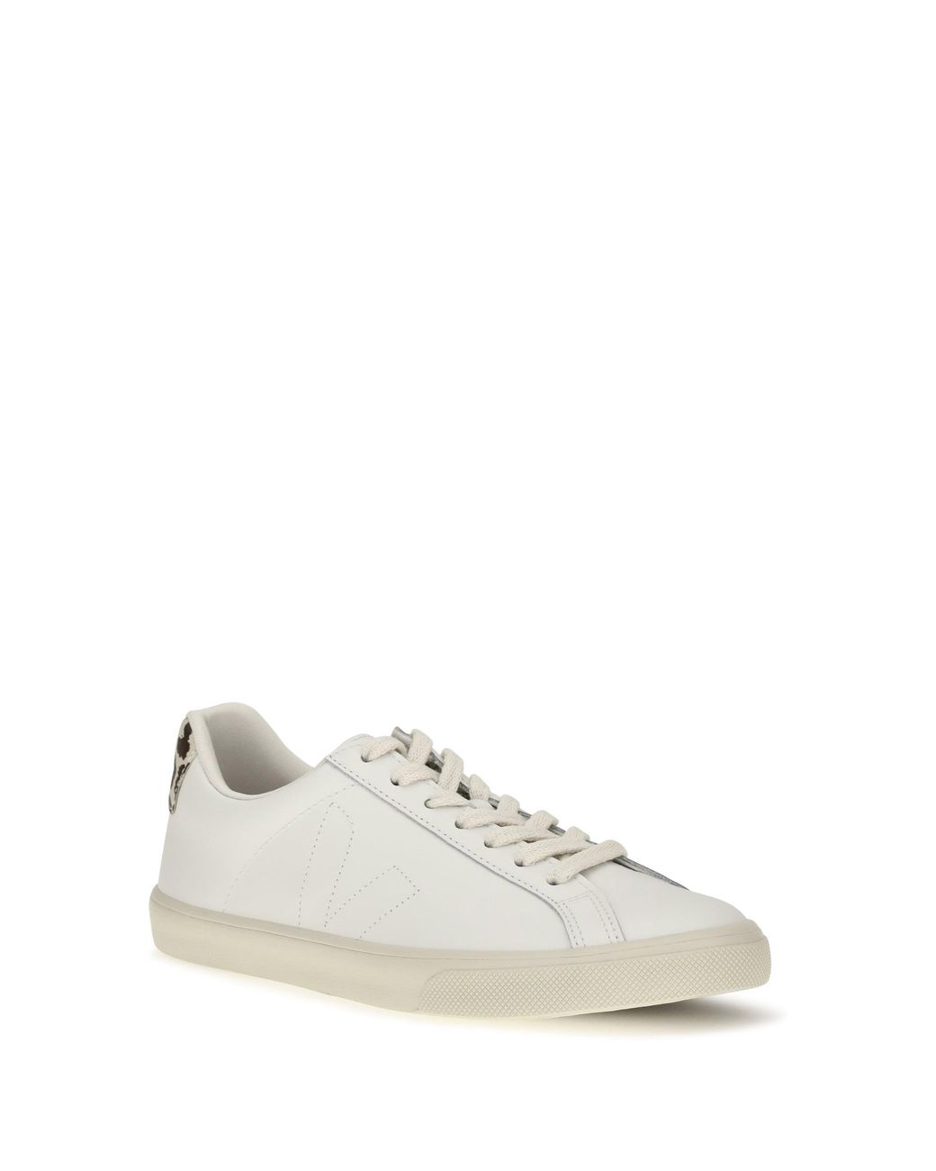 Veja White Esplar Leather Sneakers Pierre