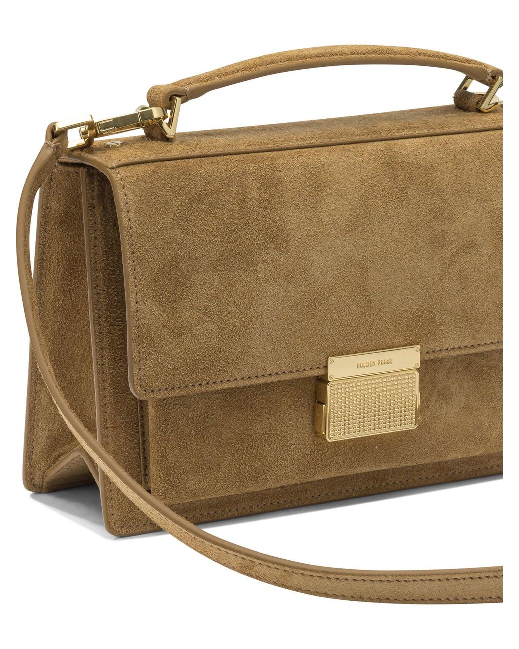 Golden Goose Deluxe Brand Metallic "Venezia" Small Handbag