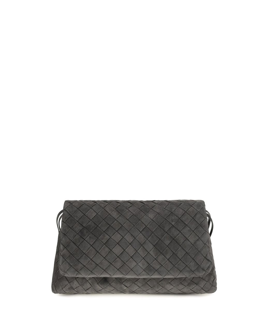 Bottega Veneta Gray Giorno Shoulder Bag