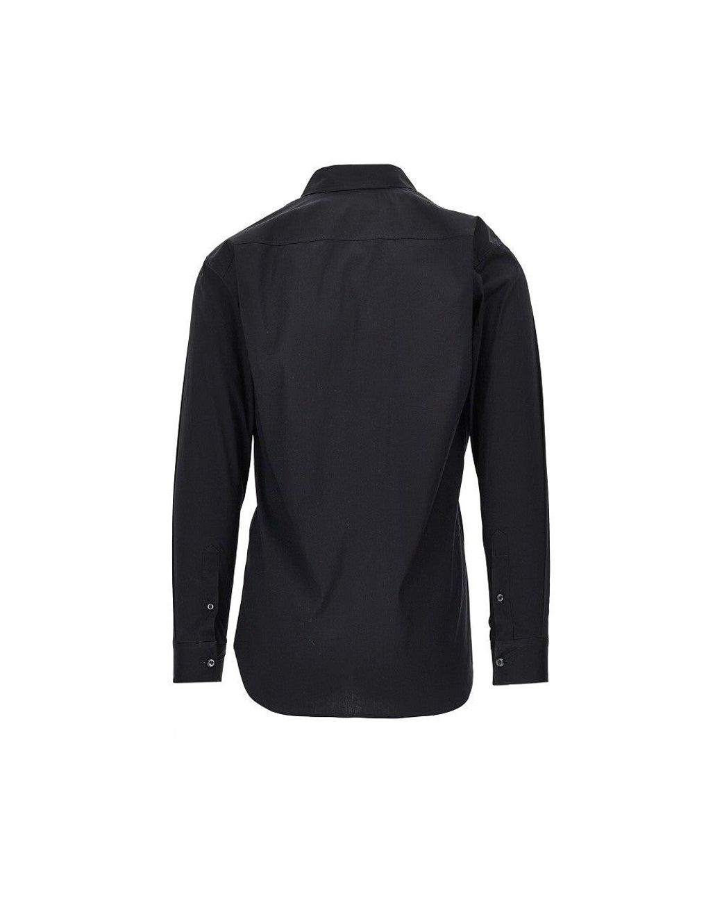 DSquared² Blue Stretch Cotton Shirt for men