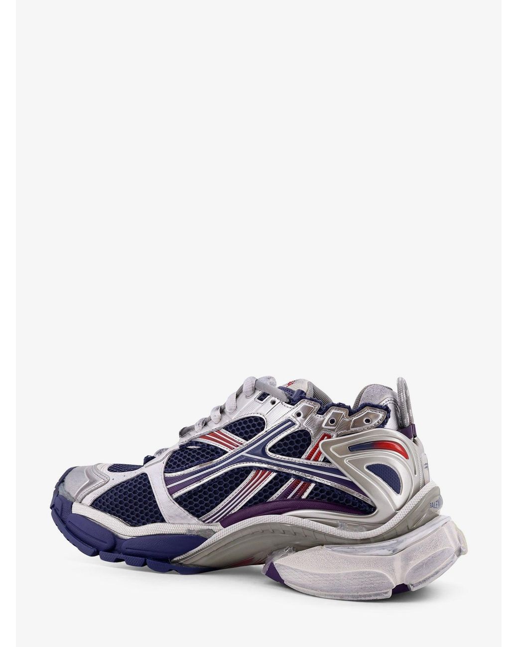 Balenciaga White Mesh And Nylon Runner Sneakers for men
