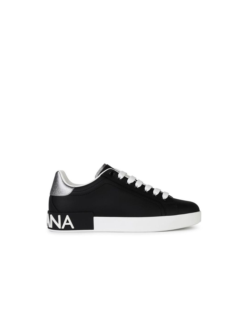 Dolce & Gabbana Black Dolce&Gabbana Portofino Sneakers for men