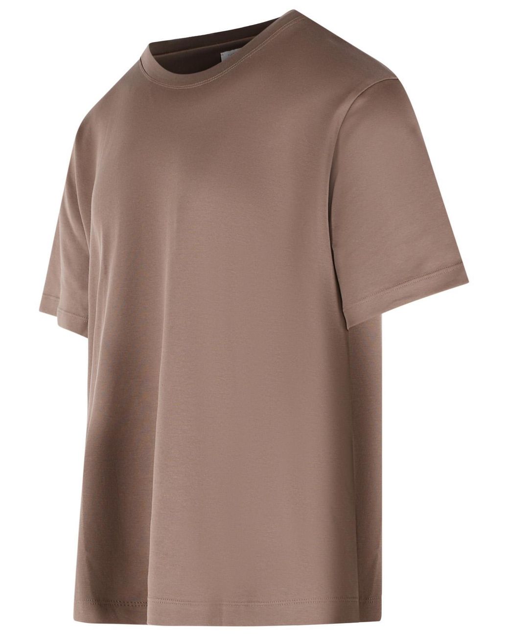 Eleventy Brown Cotton T-Shirt for men