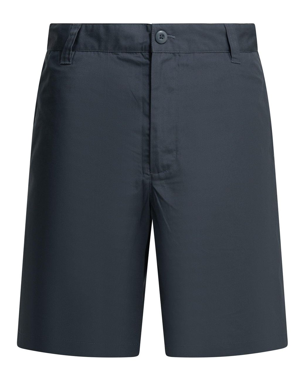 Carhartt Blue Calder Five-Pocket Polyester Cotton Shorts for men