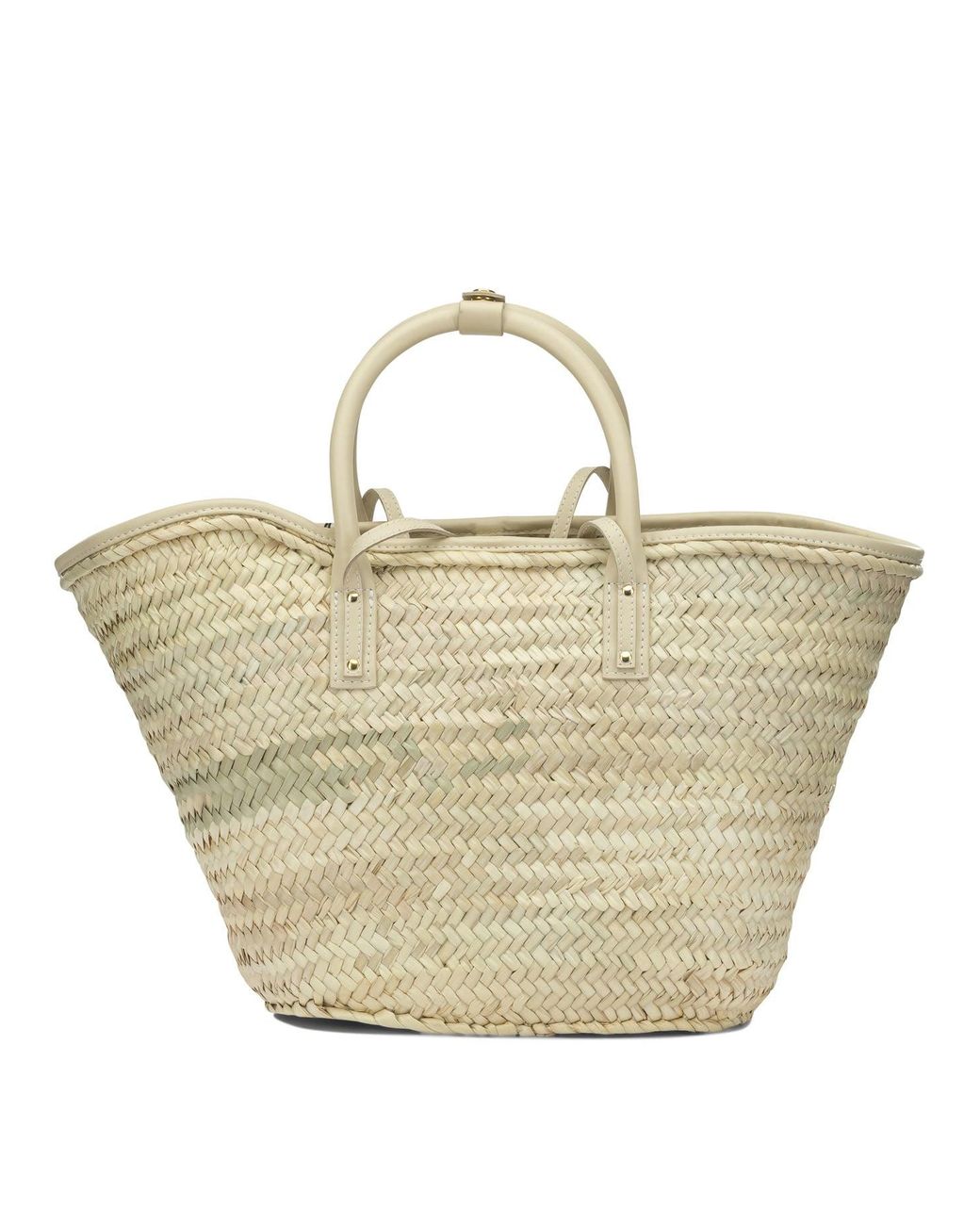 Jacquemus Natural Le Panier Soli Medium Other Fibers Cow Leather Handbag