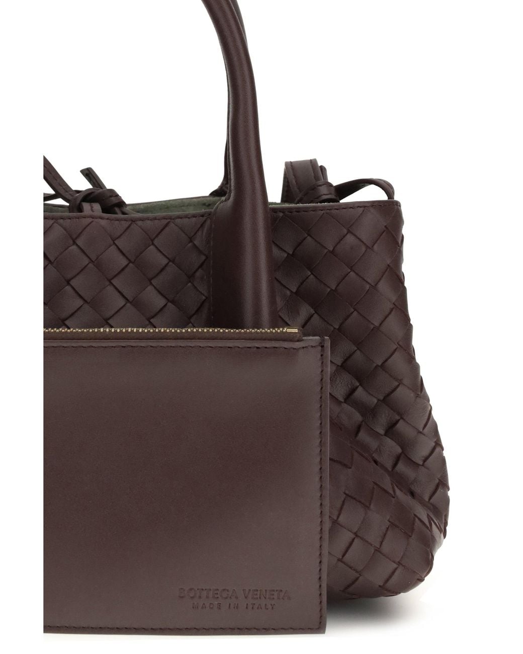 Bottega Veneta Brown Pinacoteca Small Handbag