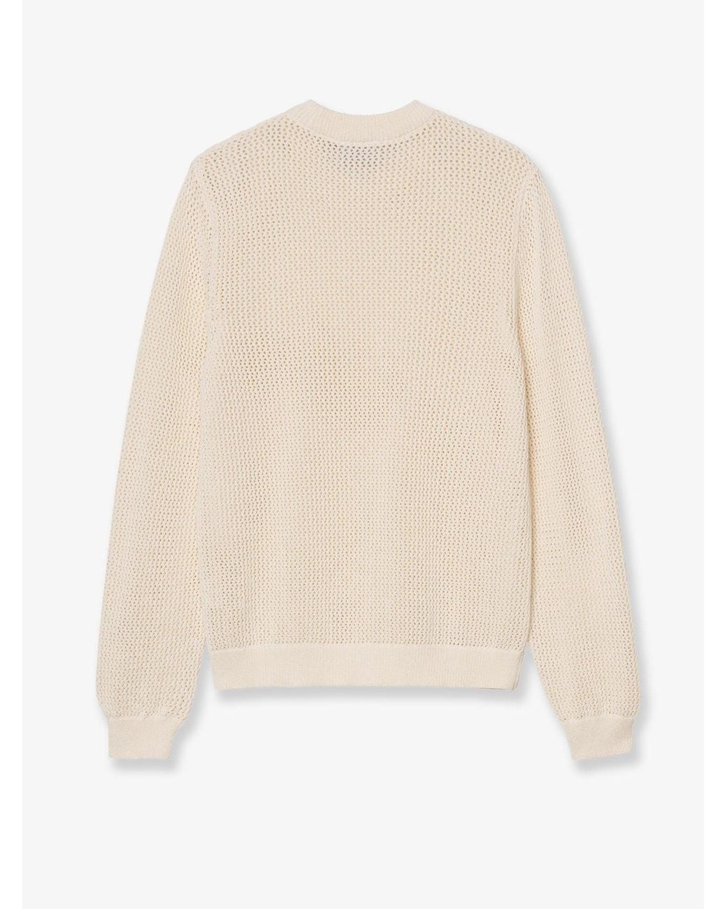Carhartt White Stockton Cotton Sweatshirt for men
