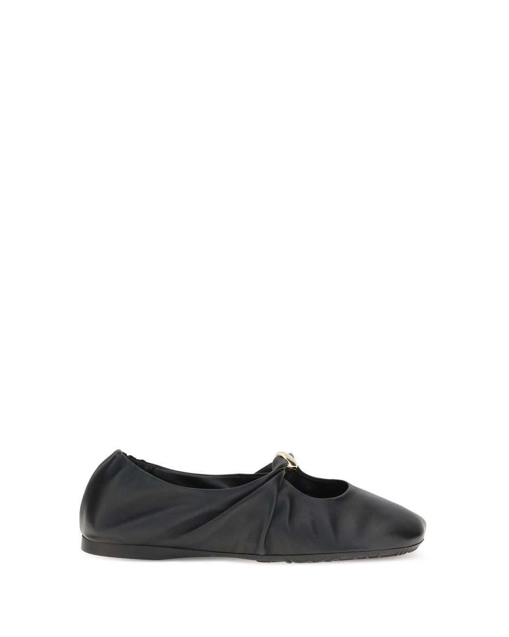 Loewe Black Pebble Ballerinas