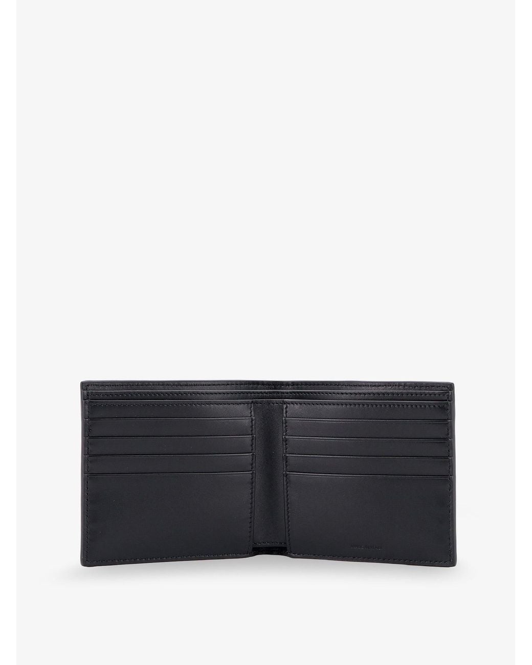 Céline Blue Leather Bi-Fold Wallet for men