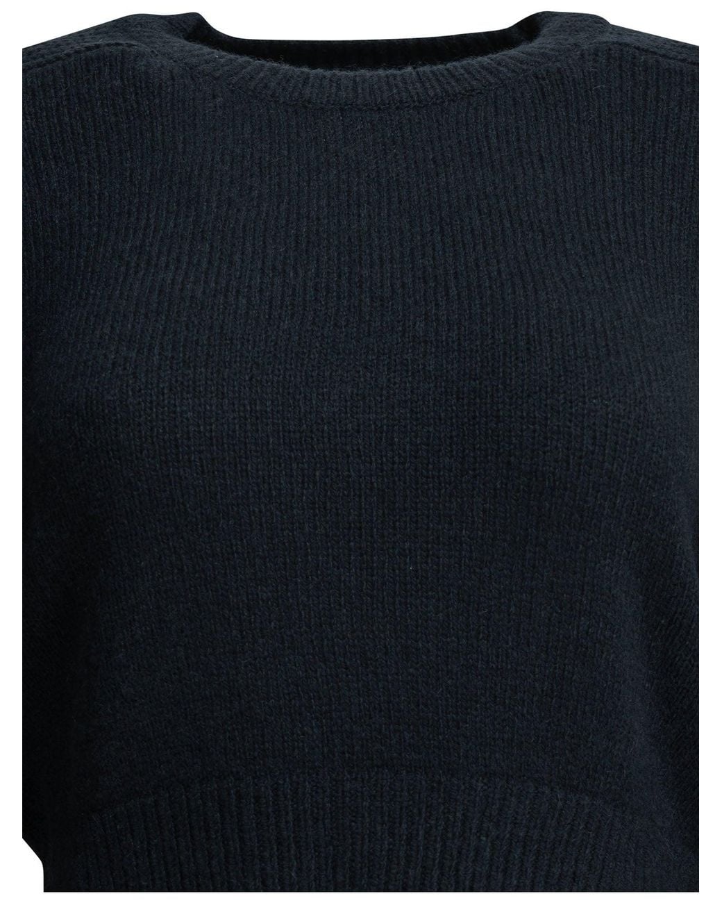 Khaite Blue Masie Crew-Neck Sweater