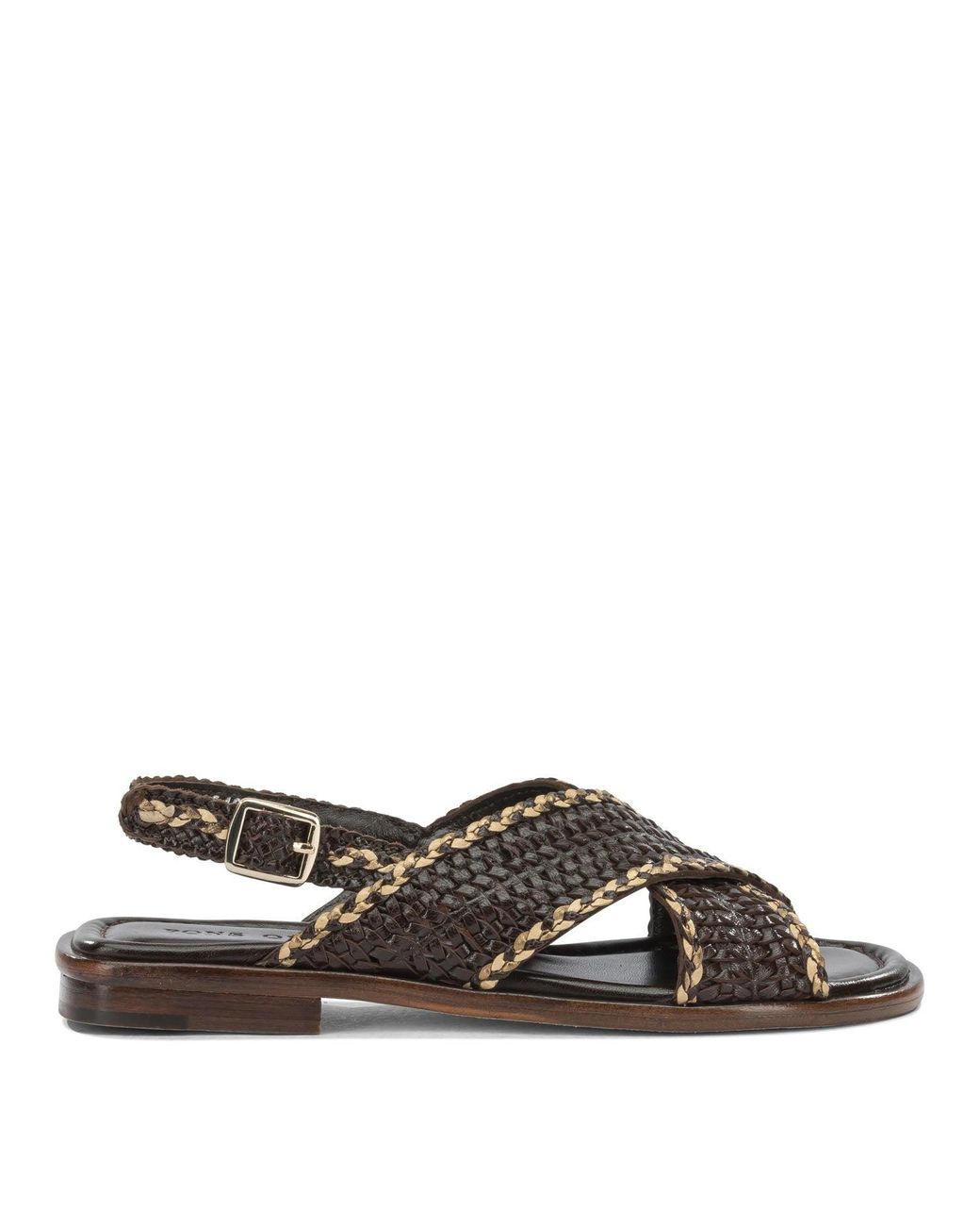 Pons Quintana Multicolor Leather Sandals