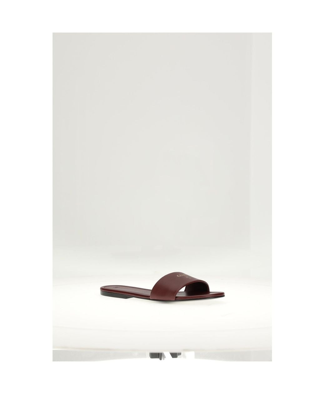 Céline White Mules Easy Mule 05