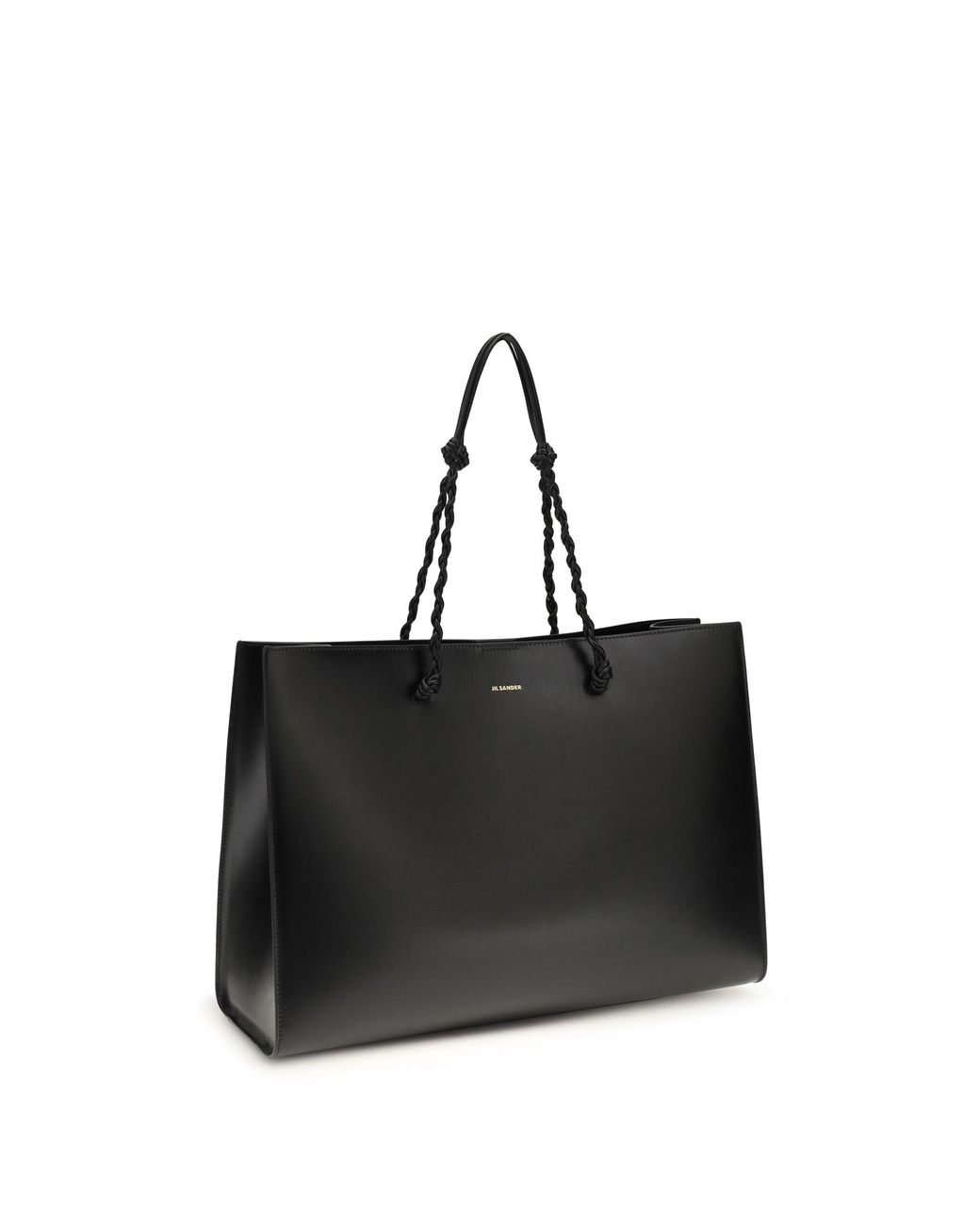 Jil Sander Black Tangle Tote Bag
