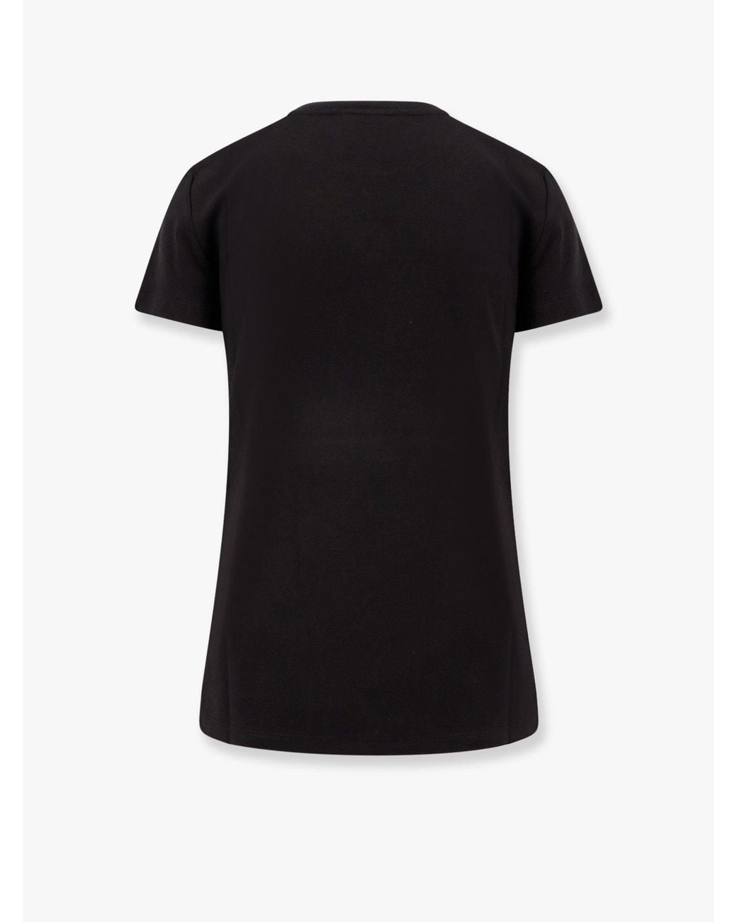 Max Mara Black T-Shirts And Polos 100 Cotone