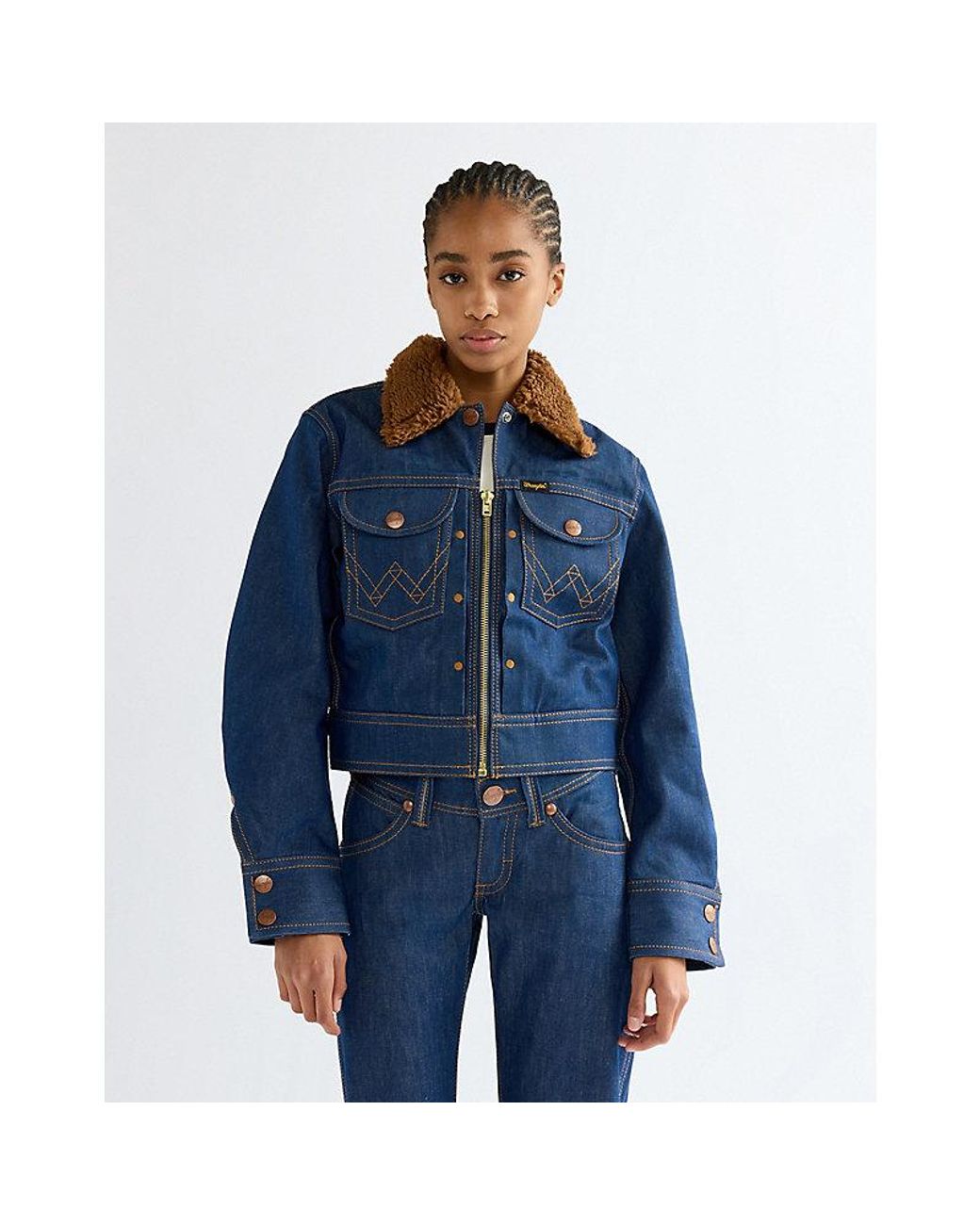 Wrangler Blue Super Regular Jacket