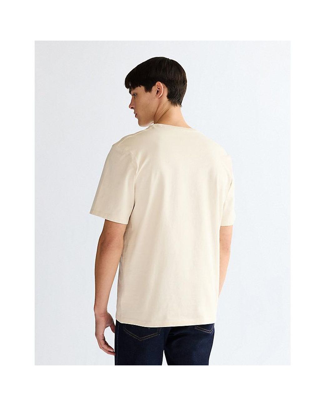 Wrangler Natural Regular Frame Logo Tee for men