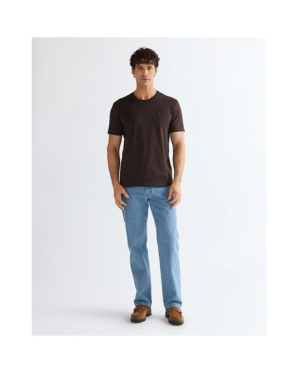 Wrangler Black Regular Sign Off Tee for men