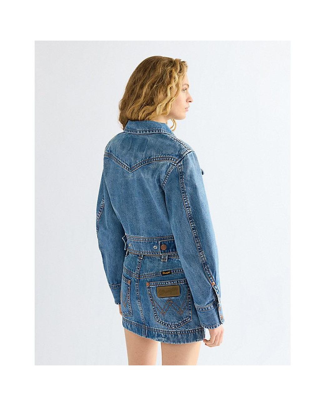 Wrangler Blue Super Regular Jacket