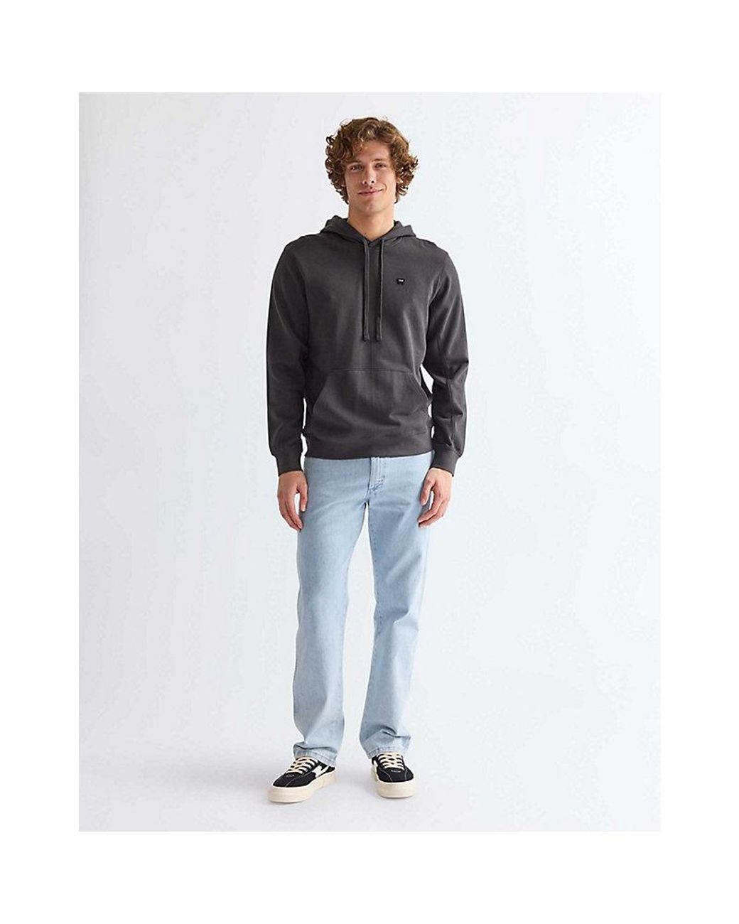 Wrangler Black Regular Sign Off Hoodie for men
