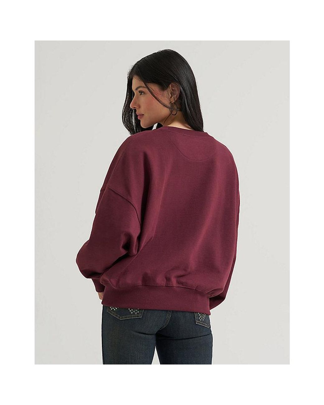 Wrangler Red Lainey Wilson X Rodeo Night Sweatshirt