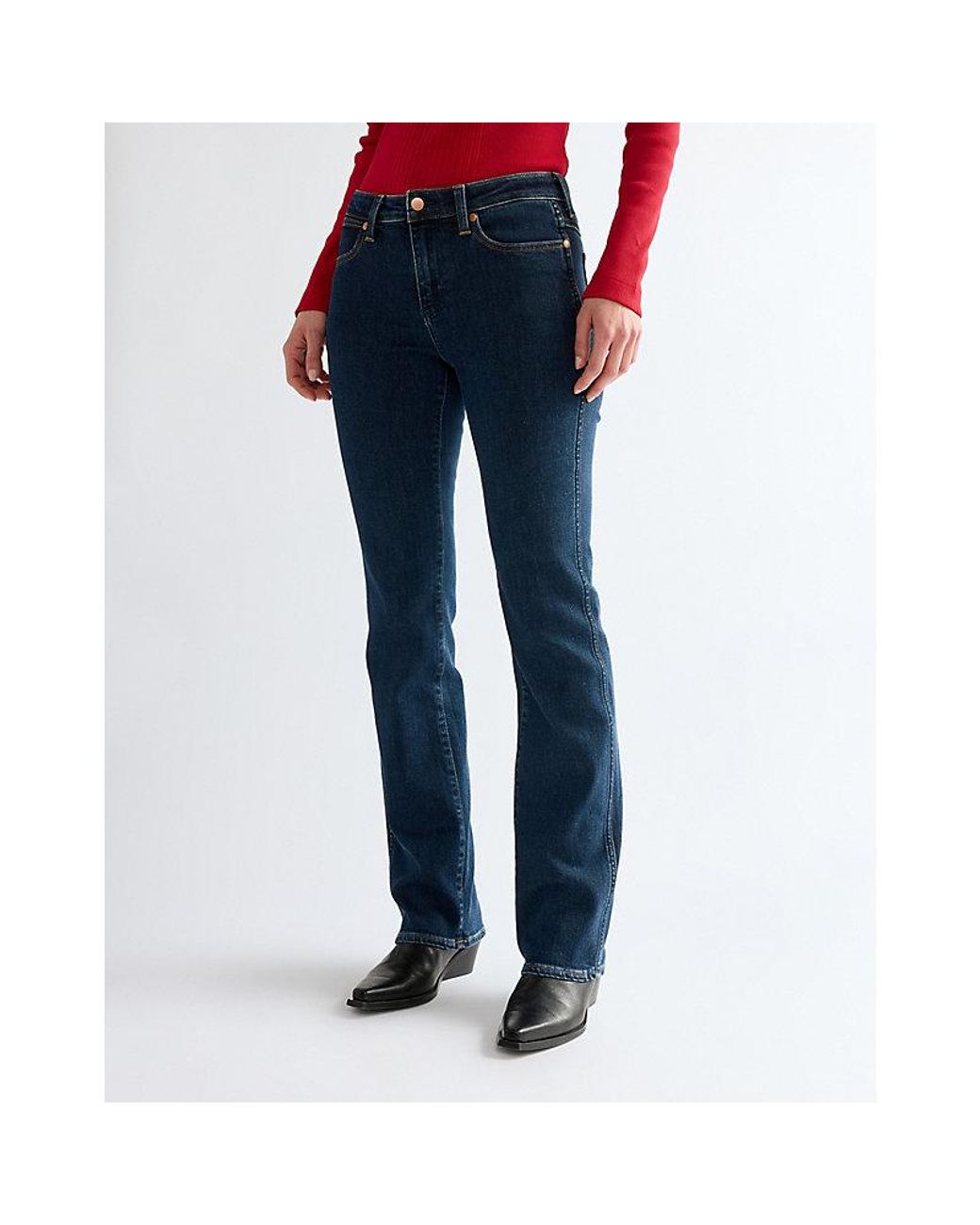 Wrangler Blue Bootcut Jean Size 24 X30