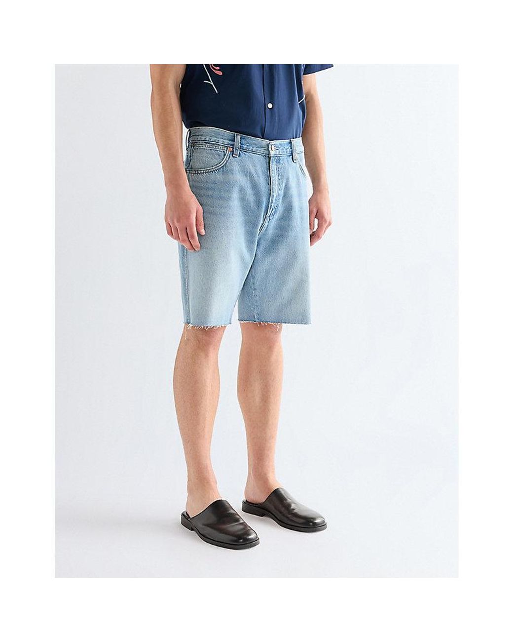 Wrangler Blue Cowboy Toughlite Short for men