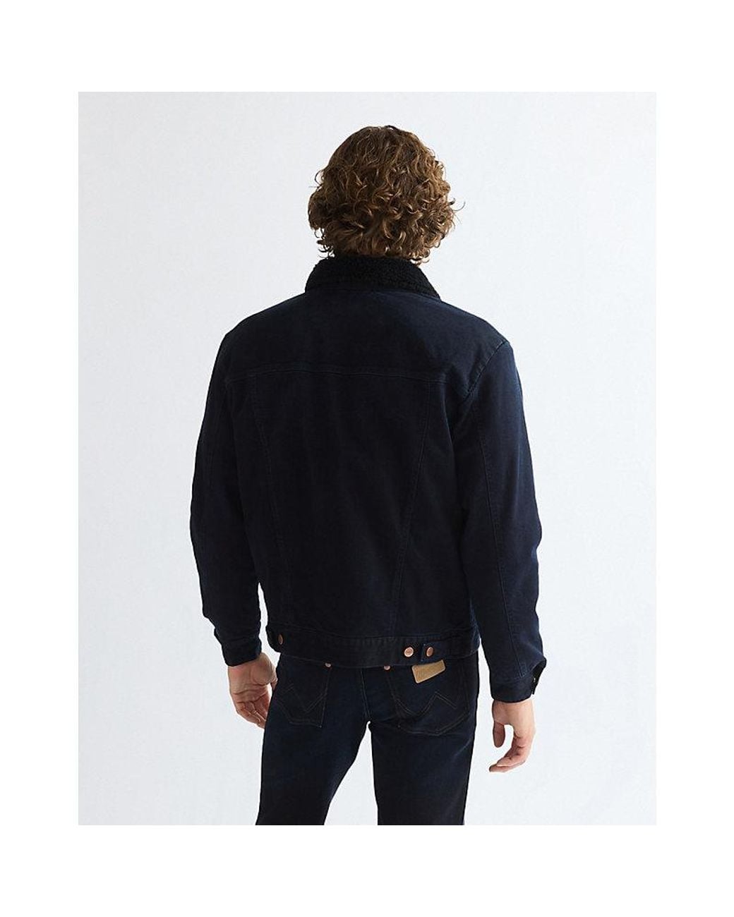 Wrangler Black Regular Buffalo Trace Jacket for men