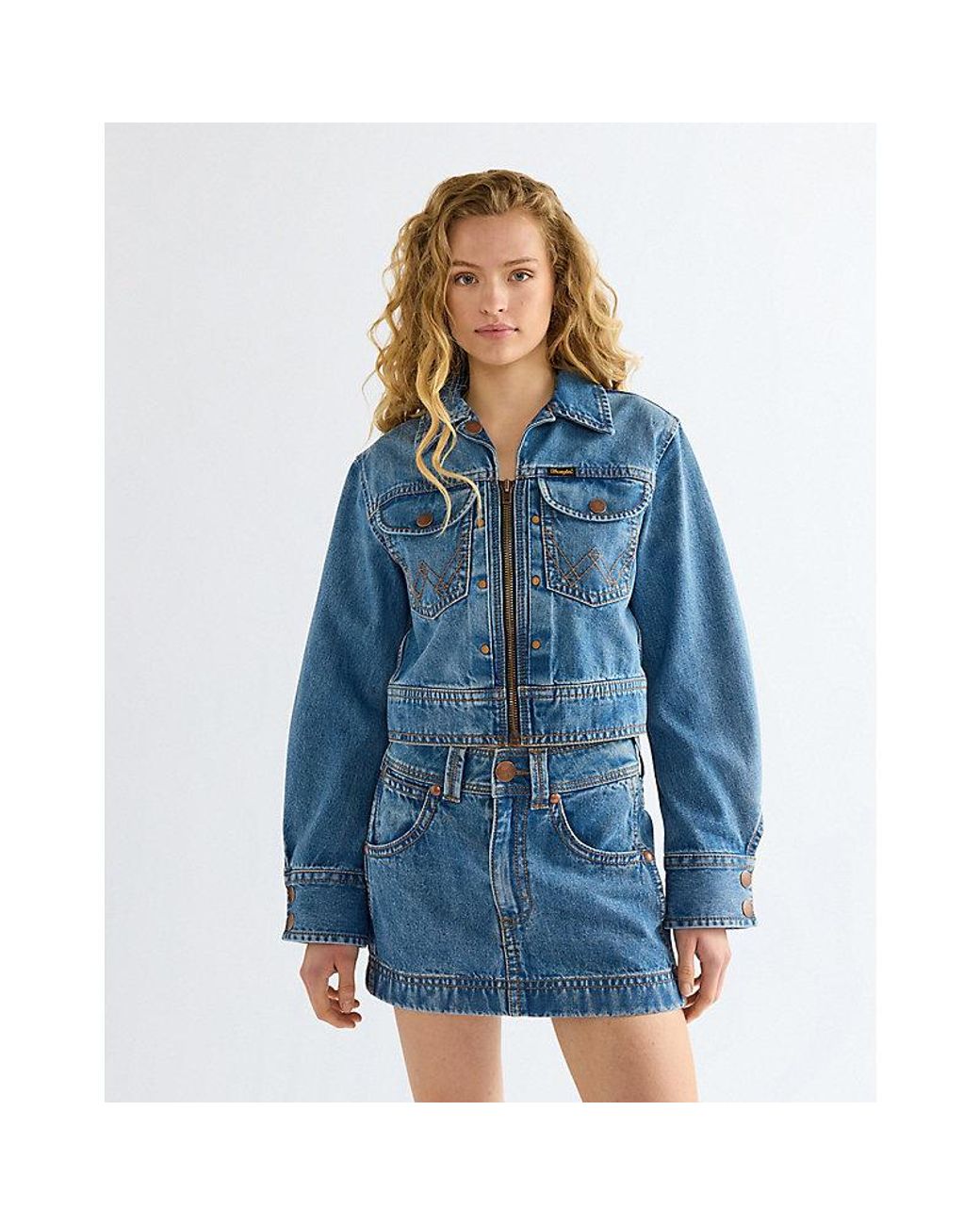 Wrangler Blue Super Regular Jacket