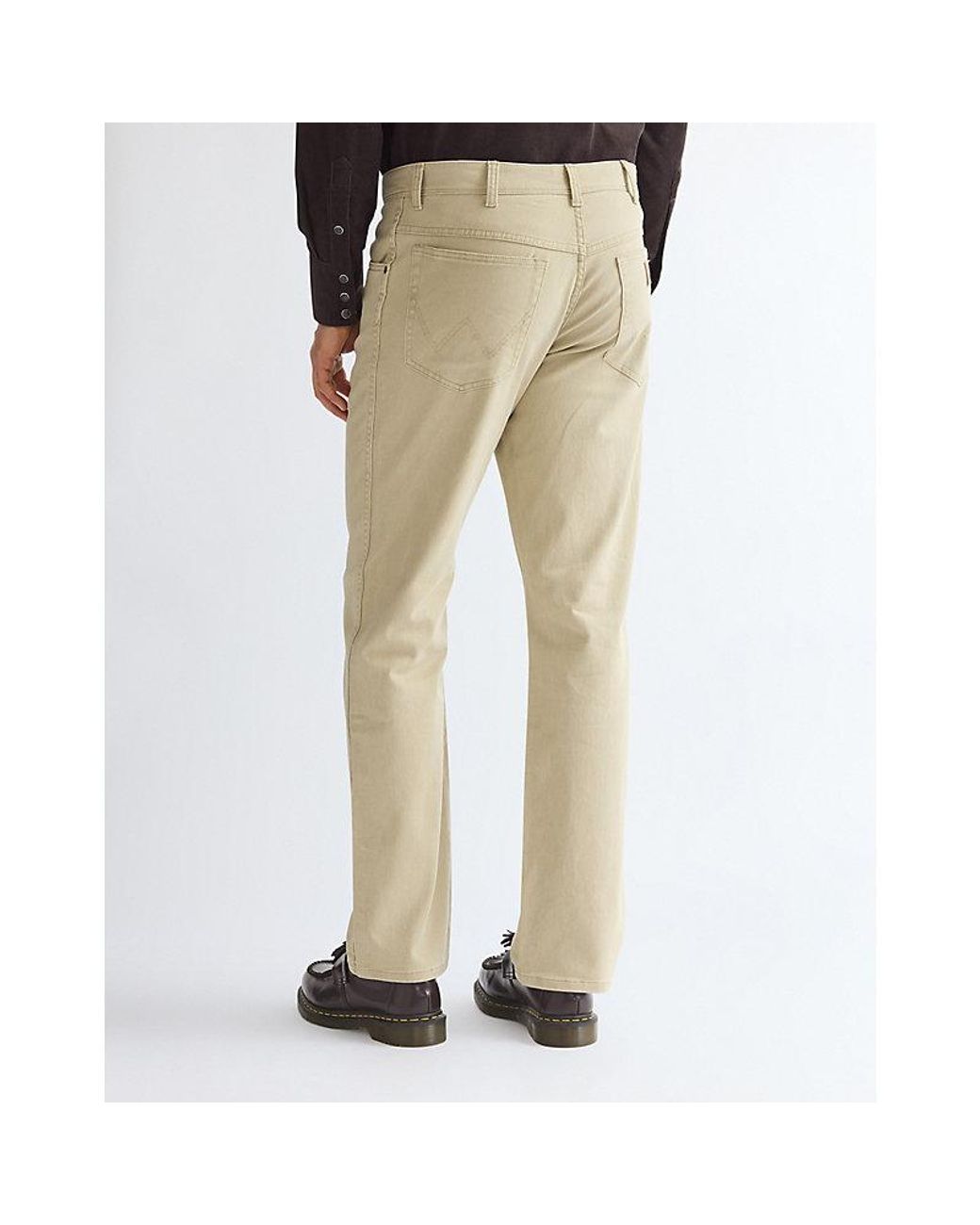 Wrangler Natural Texas Straight Trousers Size 30 X32 for men