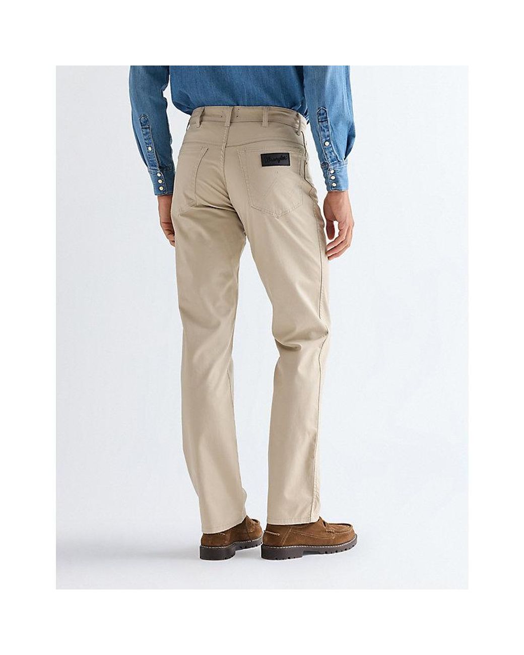 Wrangler Multicolor Texas Straight Lightweight Trousers Size 30 X32 for men