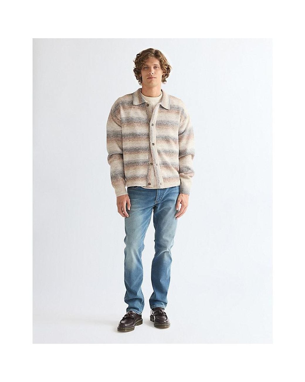 Wrangler Natural Relaxed Cardigan for men