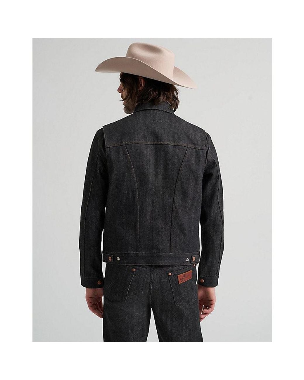Wrangler Black Bell Regular 11Mjz Jacket for men