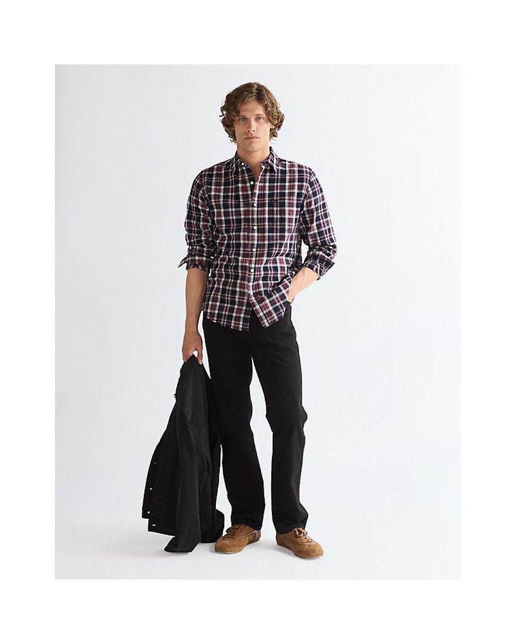 Wrangler Black Regular One Pocket Shirt for men
