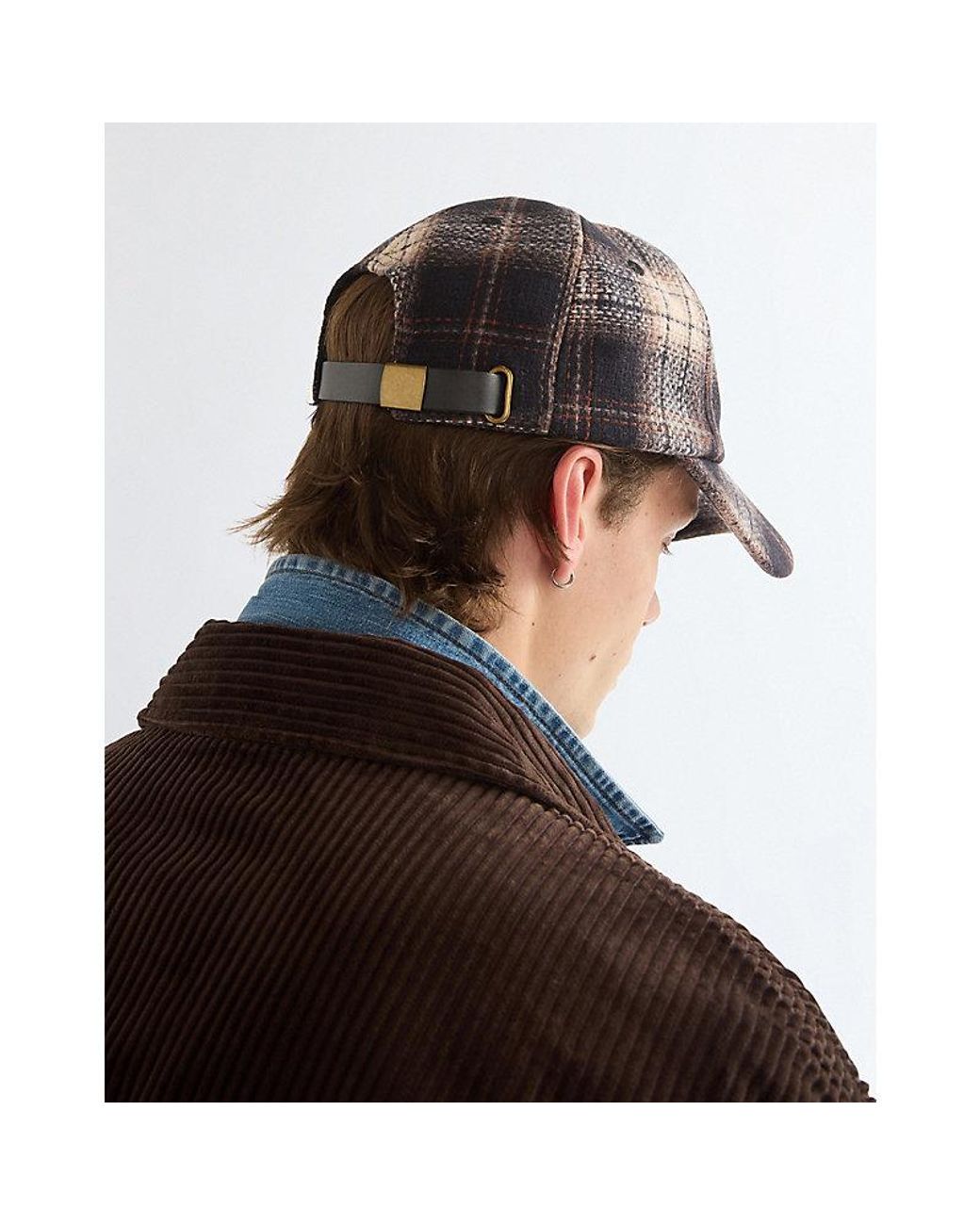 Wrangler Brown Rope Logo Cap for men