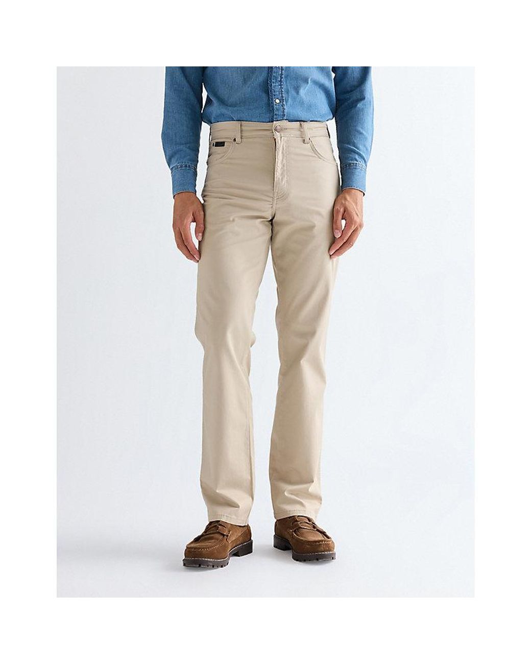 Wrangler Multicolor Texas Straight Lightweight Trousers Size 30 X32 for men