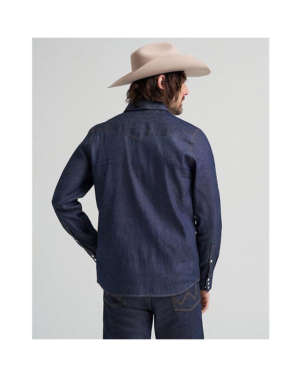 Wrangler Blue Bell Regular Indigood Icons 27Mw Western Shirt for men