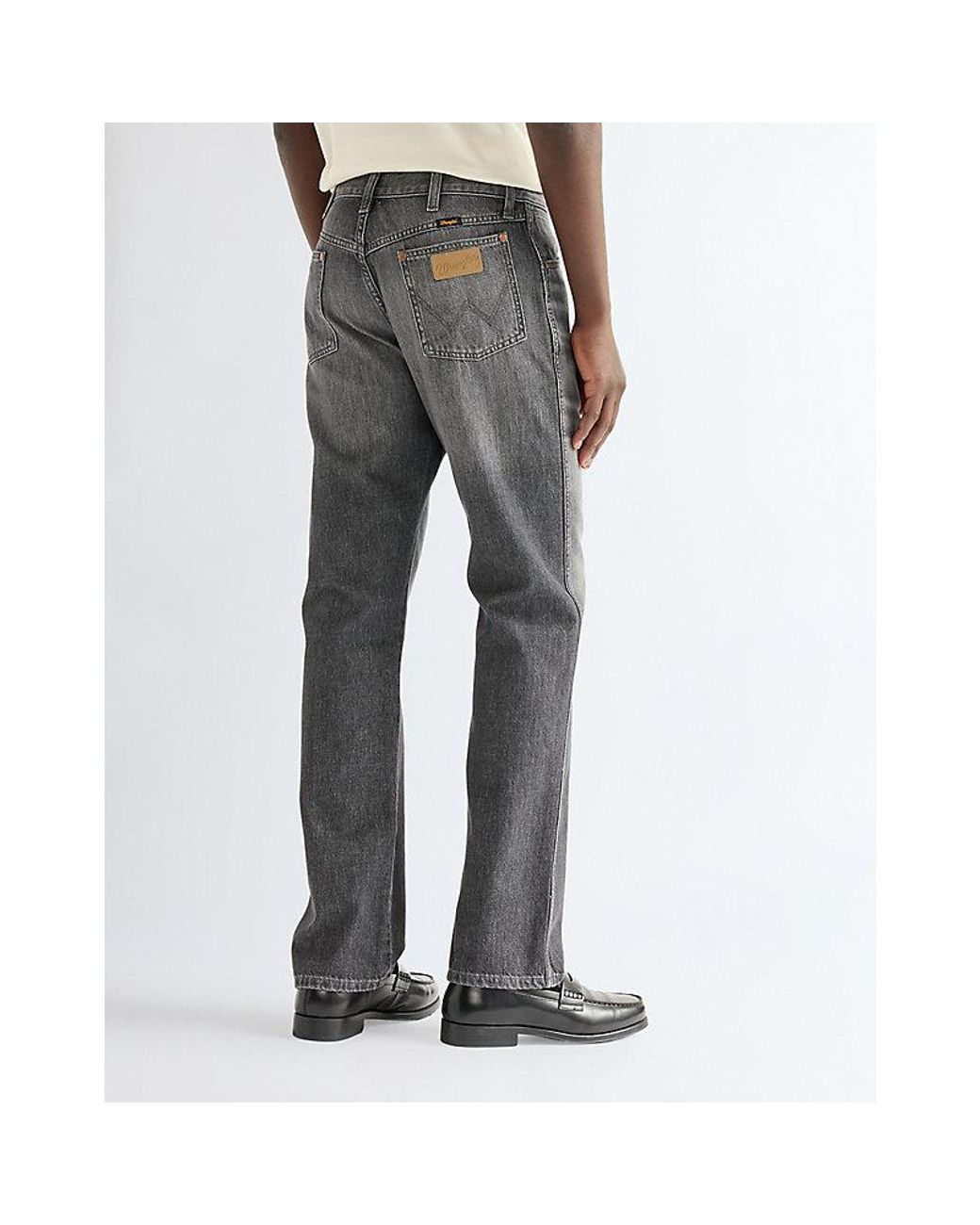 Wrangler Gray 13Mwz Original Cowboy Cut Toughlite Jean Size 27 X32 for men