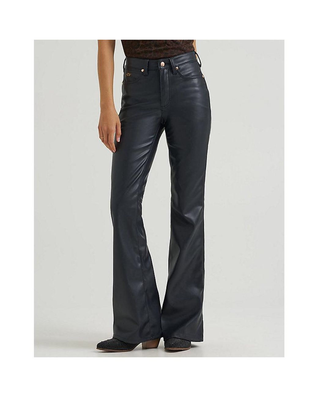 Wrangler Gray Lainey Wilson X Lainey Flare Trousers Size 24 X32