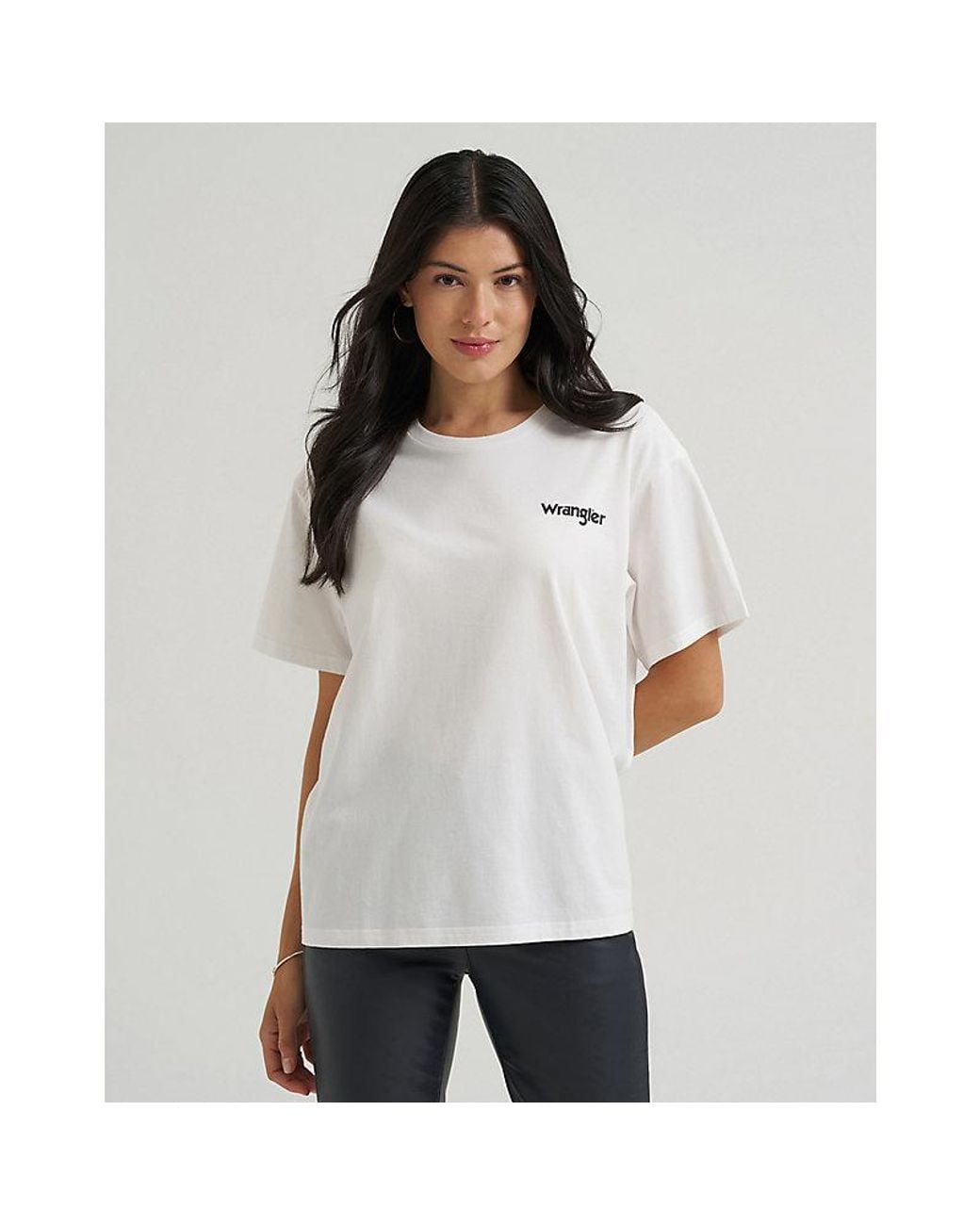 Wrangler White Lainey Wilson X Click Your Boots Tee