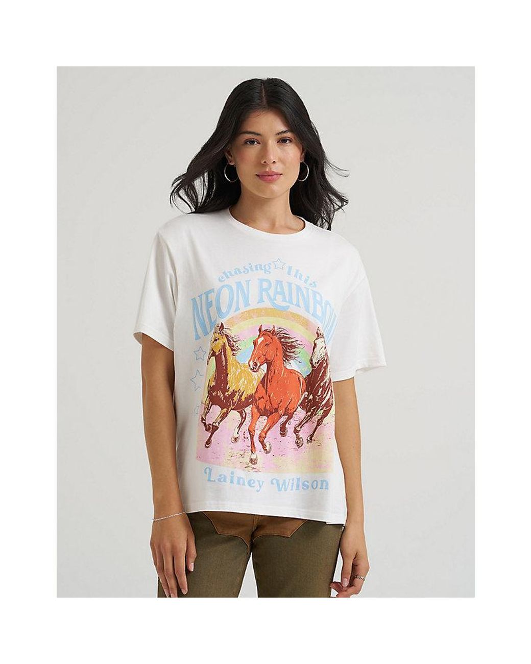 Wrangler Brown Lainey Wilson X Neon Tee