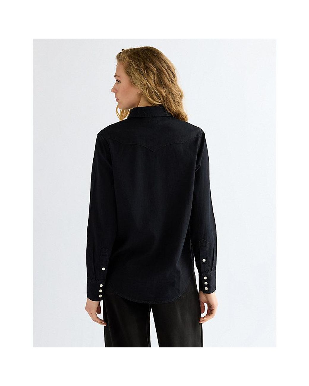 Wrangler Black Regular Heritage Lightweight Shirt