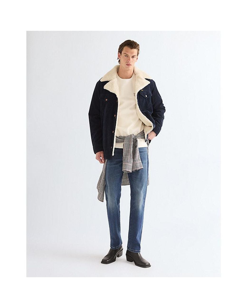 Wrangler Black Regular Wrange Coat for men