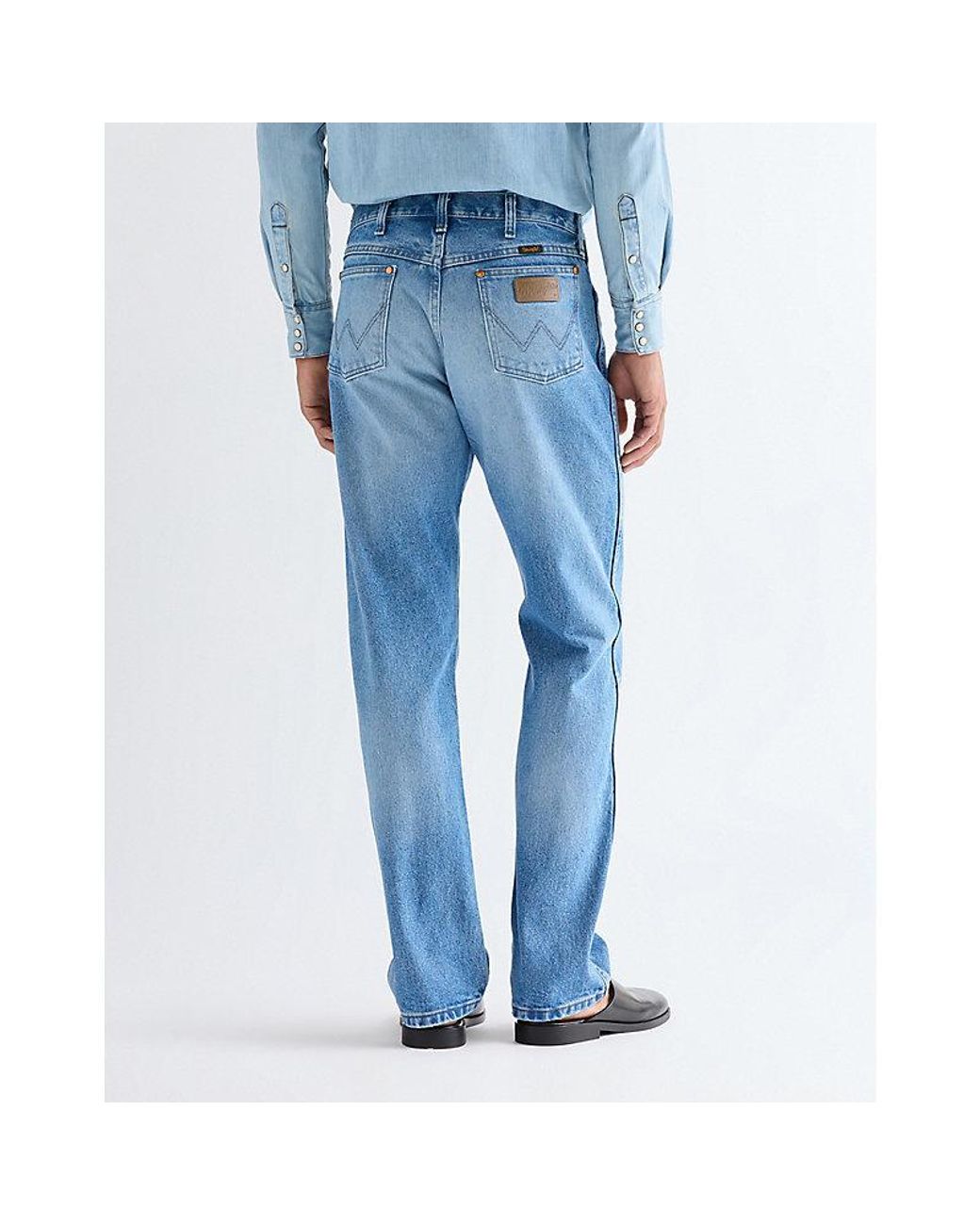 Wrangler Blue 13Mwz Original Cowboy Cut Jean Size 27 X32 for men
