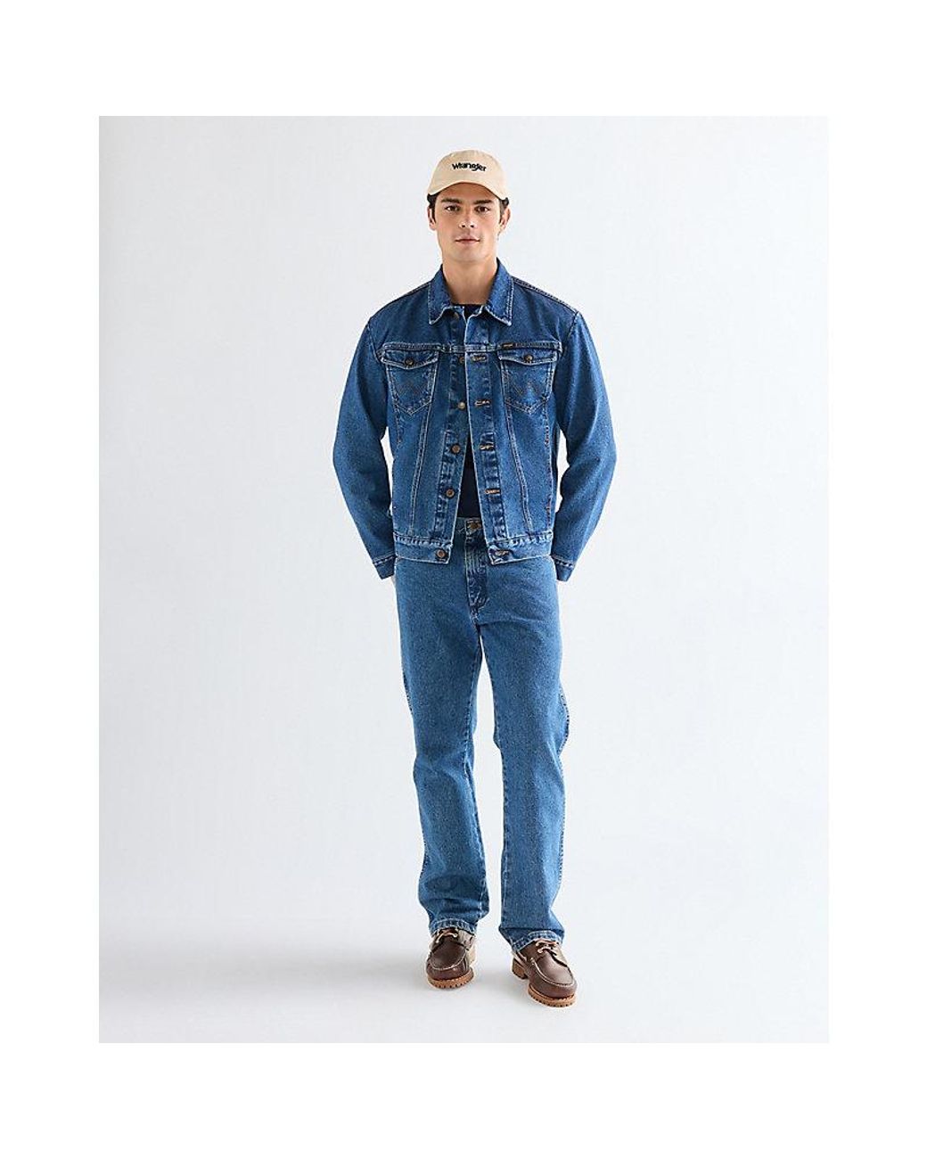 Wrangler Blue Logo Cap