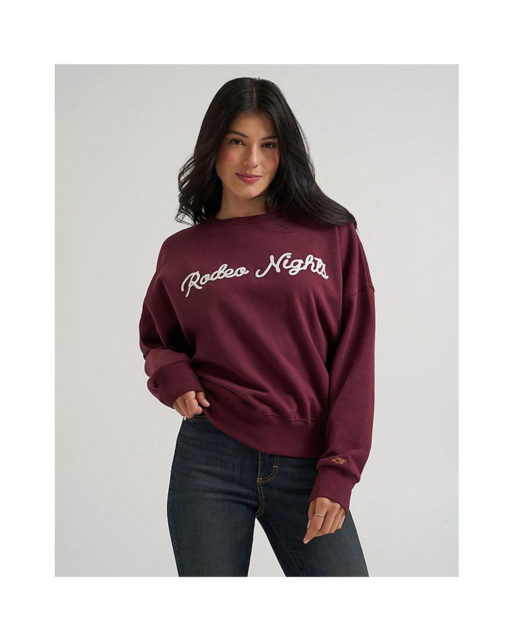 Wrangler Red Lainey Wilson X Rodeo Night Sweatshirt