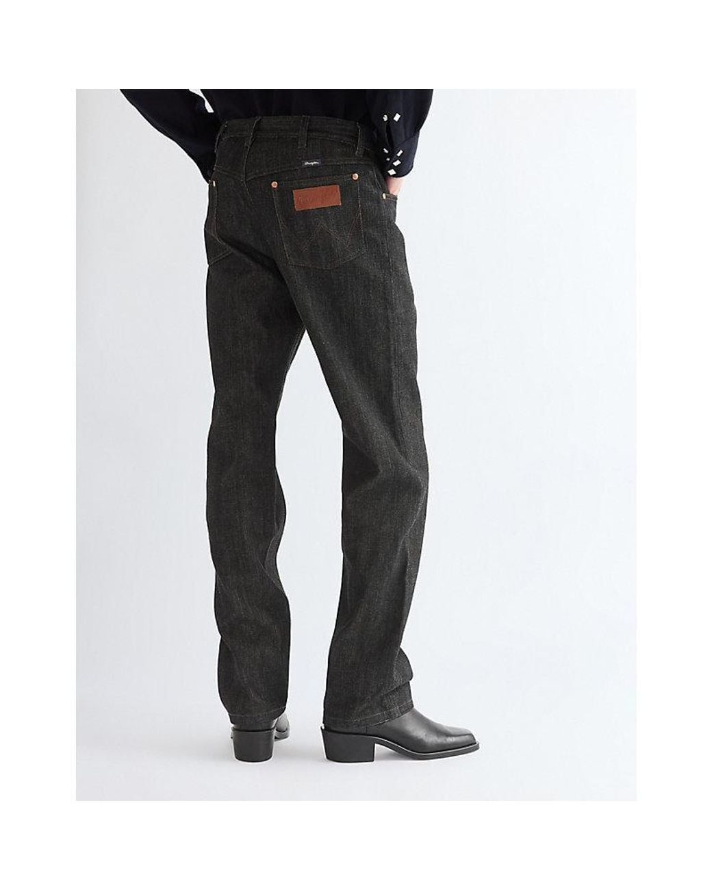 Wrangler Bell 13Mwz Original Cowboy Cut Jean Größe 29 X32 in Black für Herren